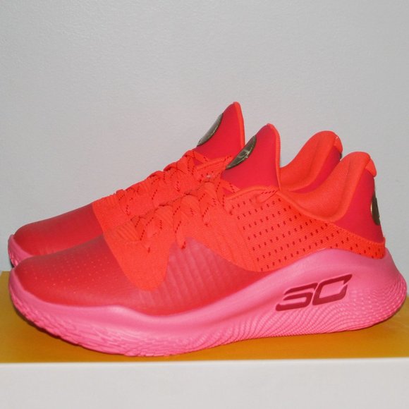 Under Armour Curry 4 Low FloTro Flooded Basketball Shoes Mens 9.5 - Picture 2 of 6